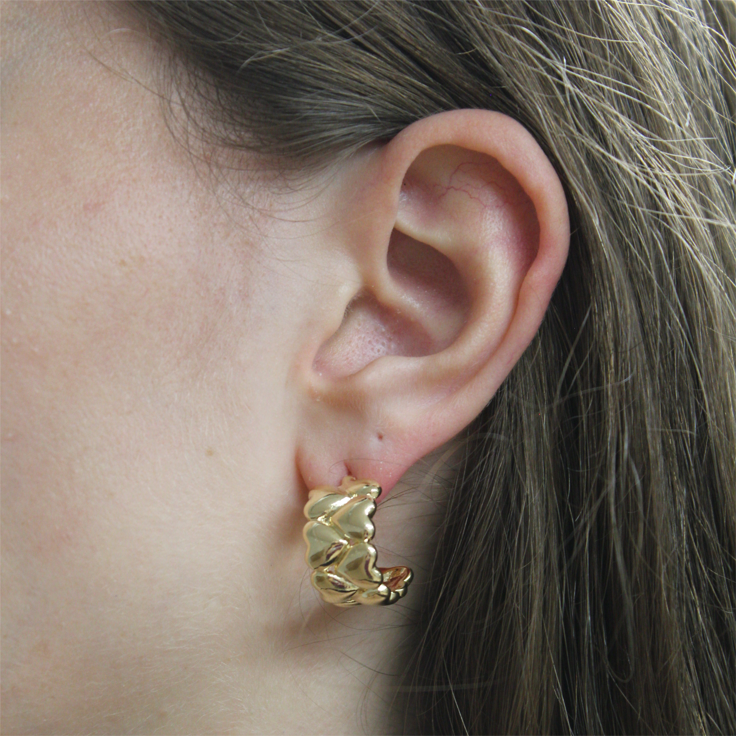 Heart Arrangement EARRING