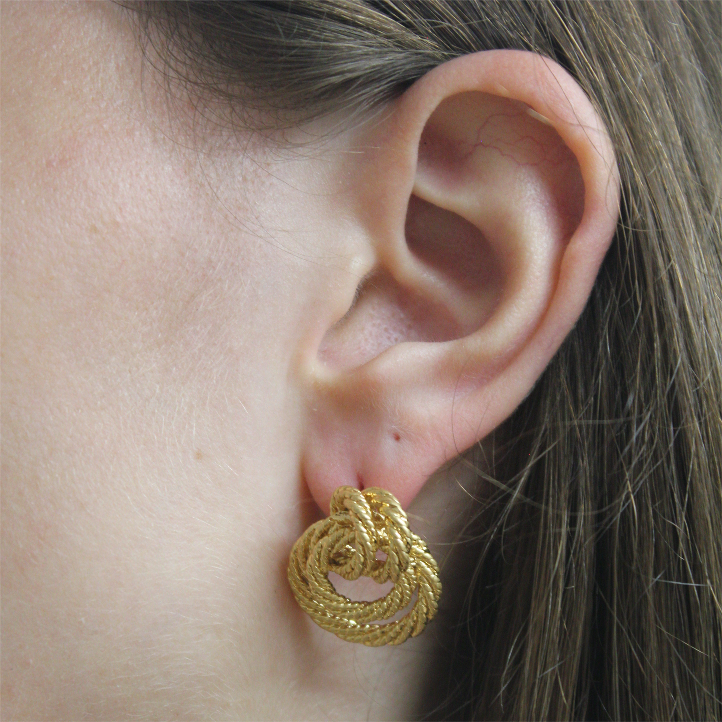 Spiral Braided EARRING