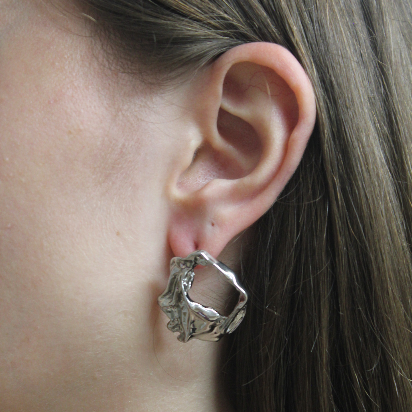 Irregular Hollow EARRING
