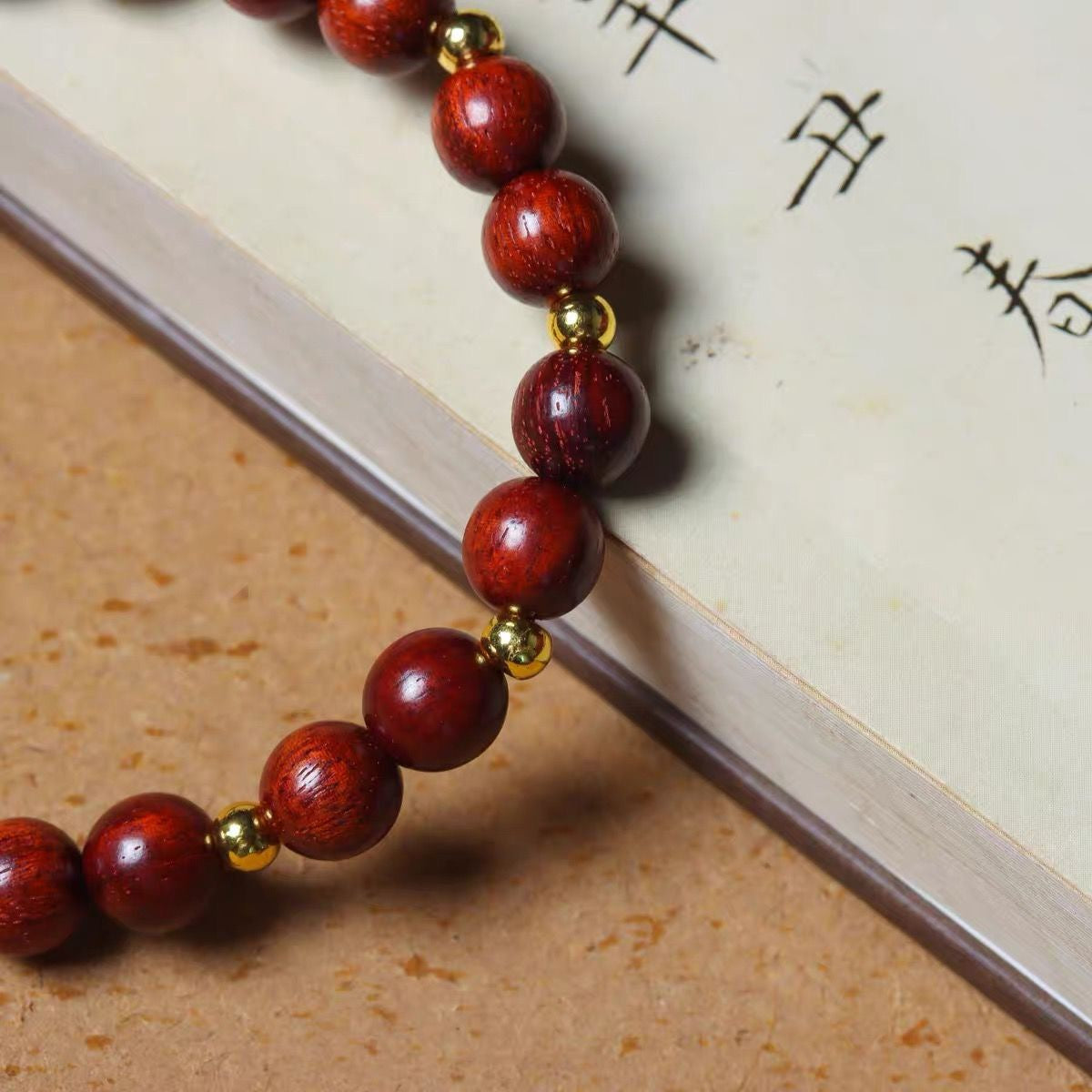 Blossom Pterocarpus santalinus Bracelet