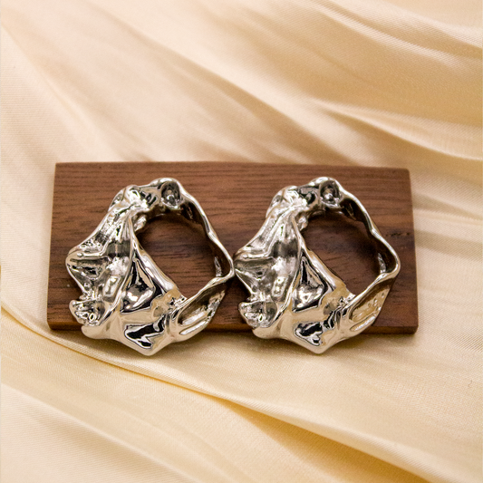 Irregular Hollow EARRING