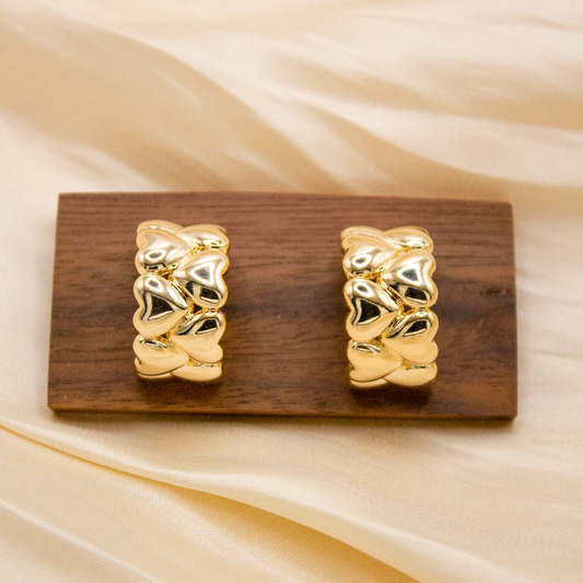 Heart Arrangement EARRING
