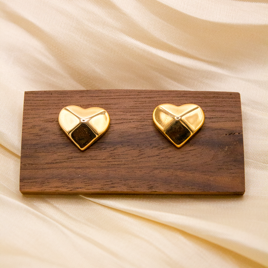 Love Plaid EARRING